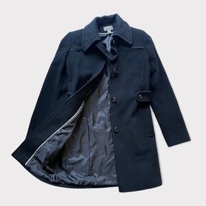 American Rag Wool Military Peacoat Black Size XS Very Thick High Quality